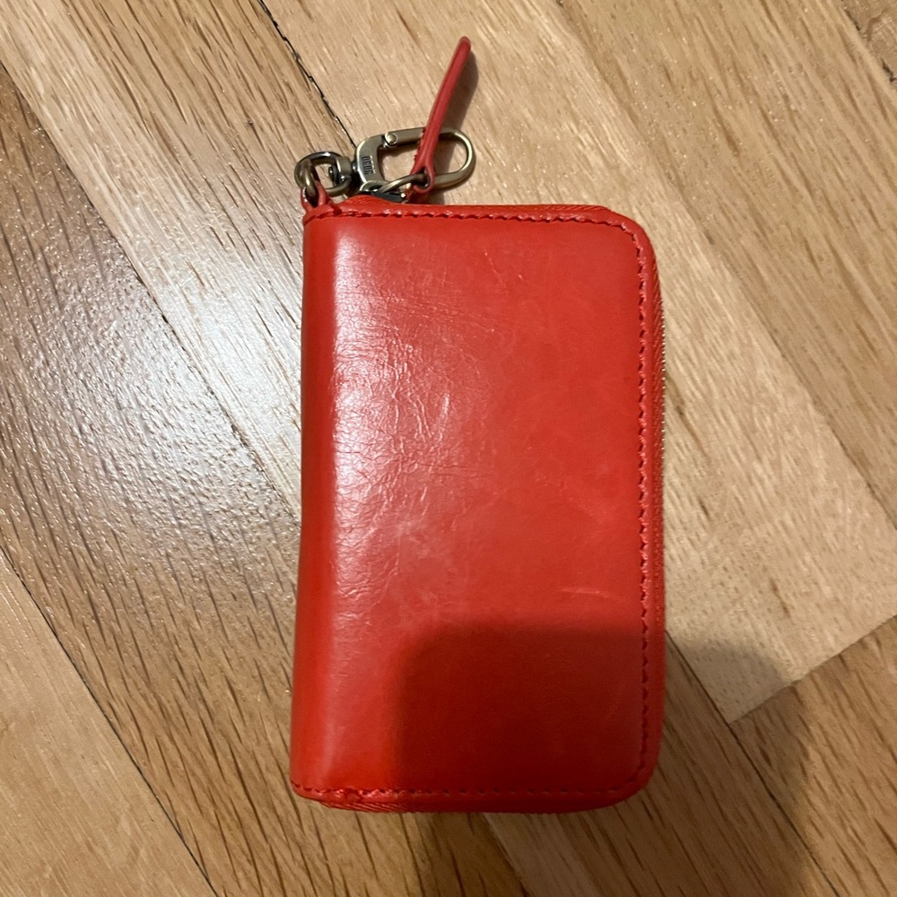 HOBO Red Clip Wallet